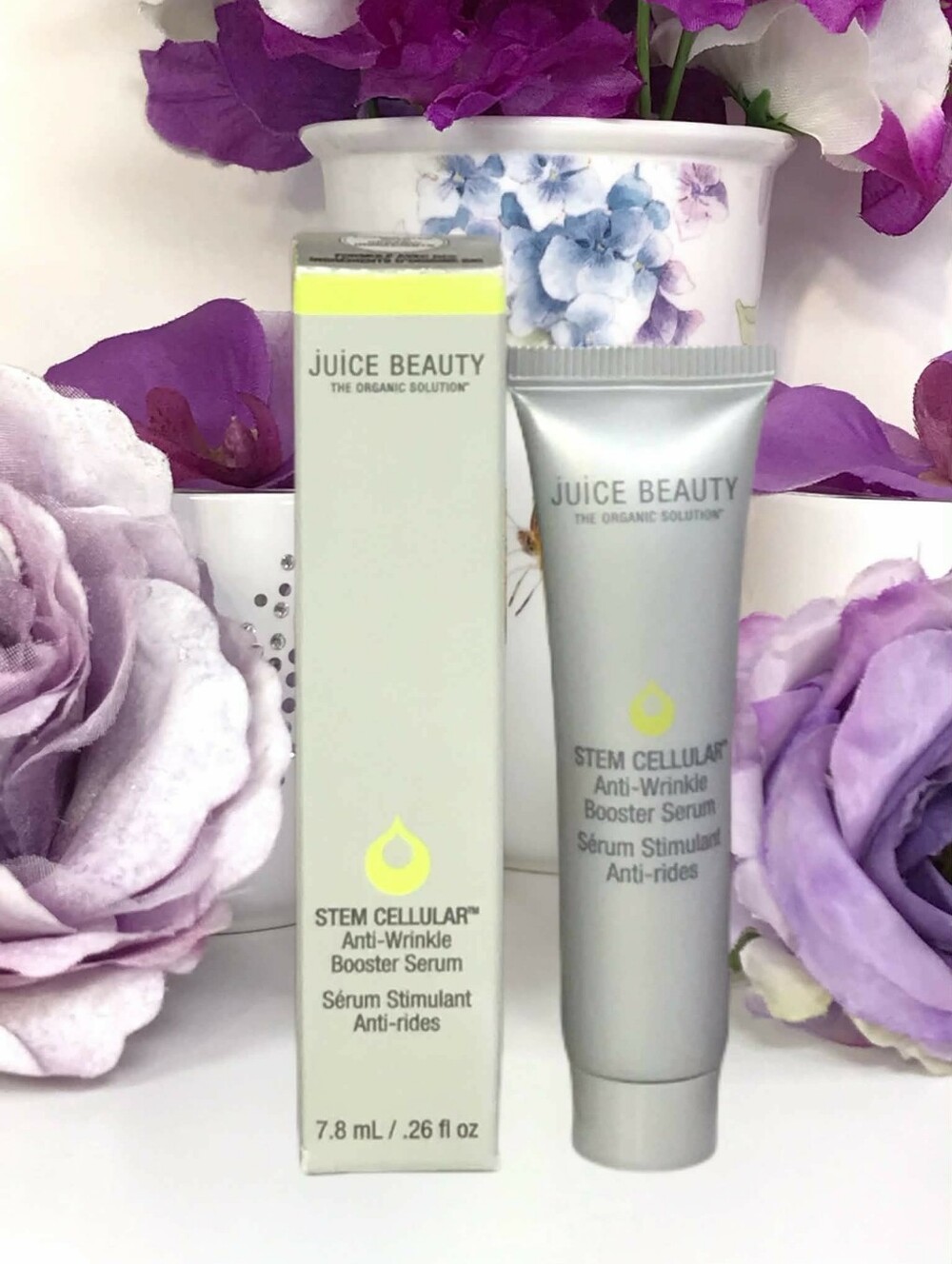 Juice Beauty Stem Cellular Anti-Wrinkle Booster Serum Travel Size 7.8 ml *BNIB
